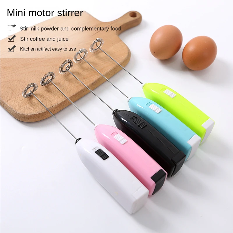 

Portable Whisk Cooking Gadgets Mini Electric Egg Beater Milk Frother for Coffee Cappiccino Creamer Agitator Kitchen Accessories
