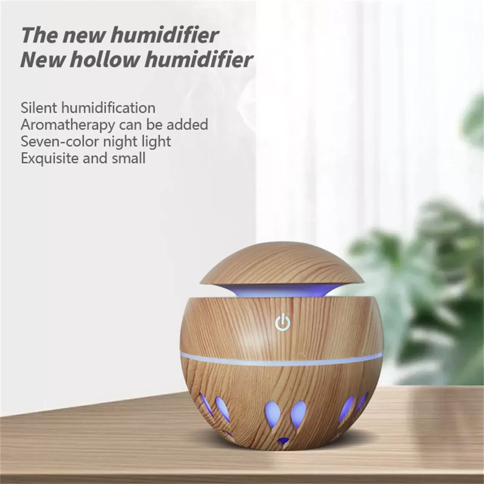 

Usb Diffuser Aromatherapy Ultrasonic Cool Mist Humidifier Air Purifier With Led Night Light For Office Home Aroma Diffuser#dg4