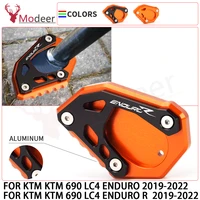 690 lc4 enduror accessories side stand extender pad enlarged stand expander for ktm 690 lc4 enduro r 2019 2020 2021 2022