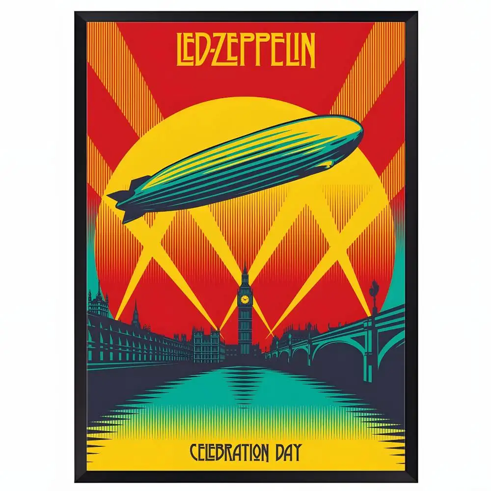 

Наклейка-постер Band L-Led Z-Zeppelin