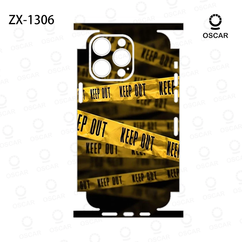 Фото Обертка OscarSkinZ для iPhone 16 Pro Max, наклейка 15, 14 Plus, задняя пленка 13 12, мини-защитная наклейка, боковая рамка, задняя защита №4