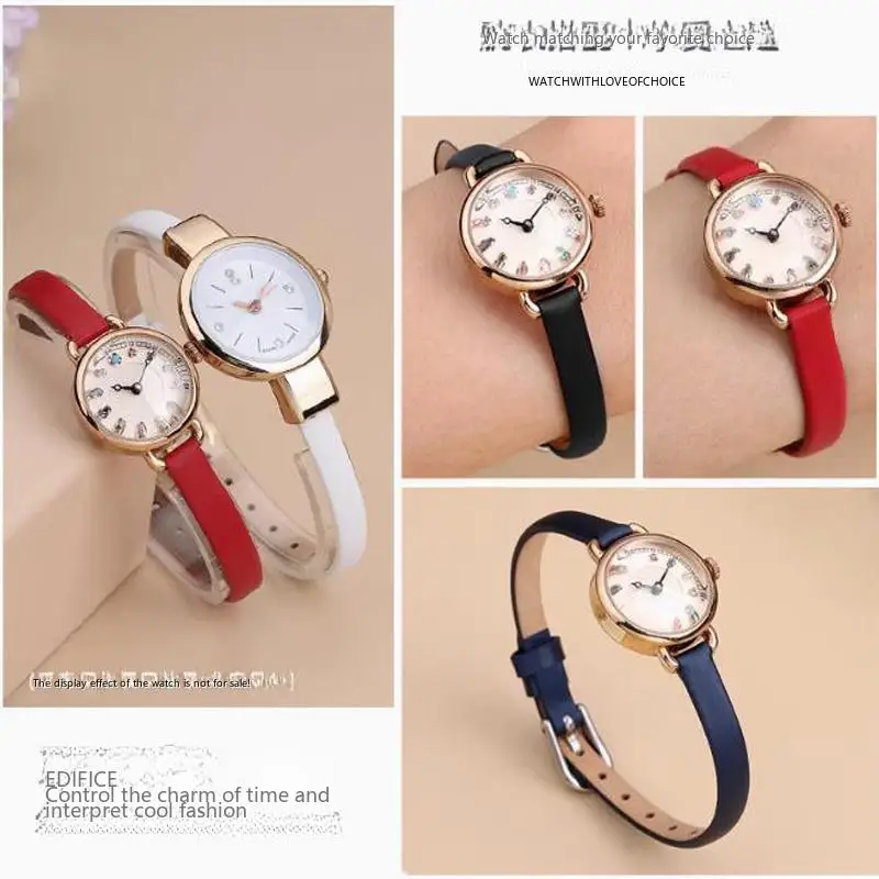 Ремешок из шелка для часов Маленький коричневый ремешок росемонта LR2230 женский