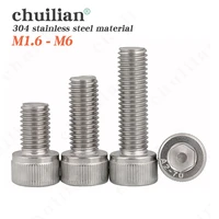 m1 6 m2 m2 5 m3 m4 m5 m6 hexagon hex socket cap head screw bolts stainless steel full thread screws din 912 grade for machinery