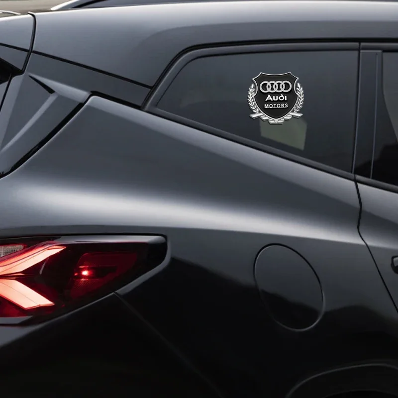 Эмблема на кузов автомобиля наклейка аксессуары для Audi S line Sline A4 A5 A7 S4 RS A6 TT A1 A2 A3 Q1