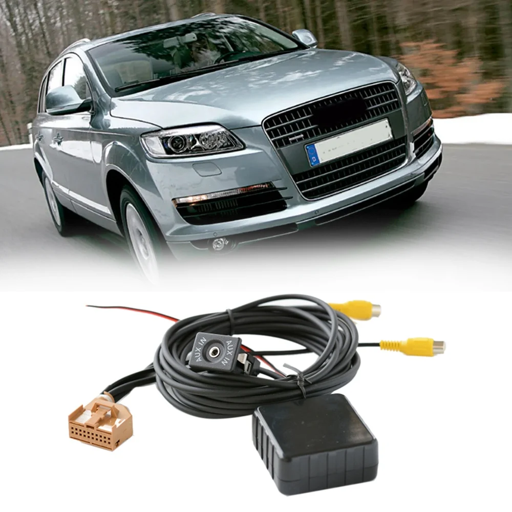 12 В MMI 2G Автомобильный Bluetooth AUX кабель адаптер беспроводной AV/AV2 для Q7 A6 A8 2006-2008 J523