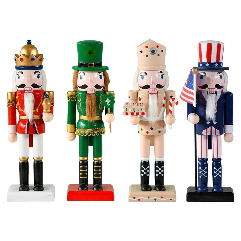 

Christmas Nutcracker Soldier Ornament Various Styles Crafts Decor Supplies P15F