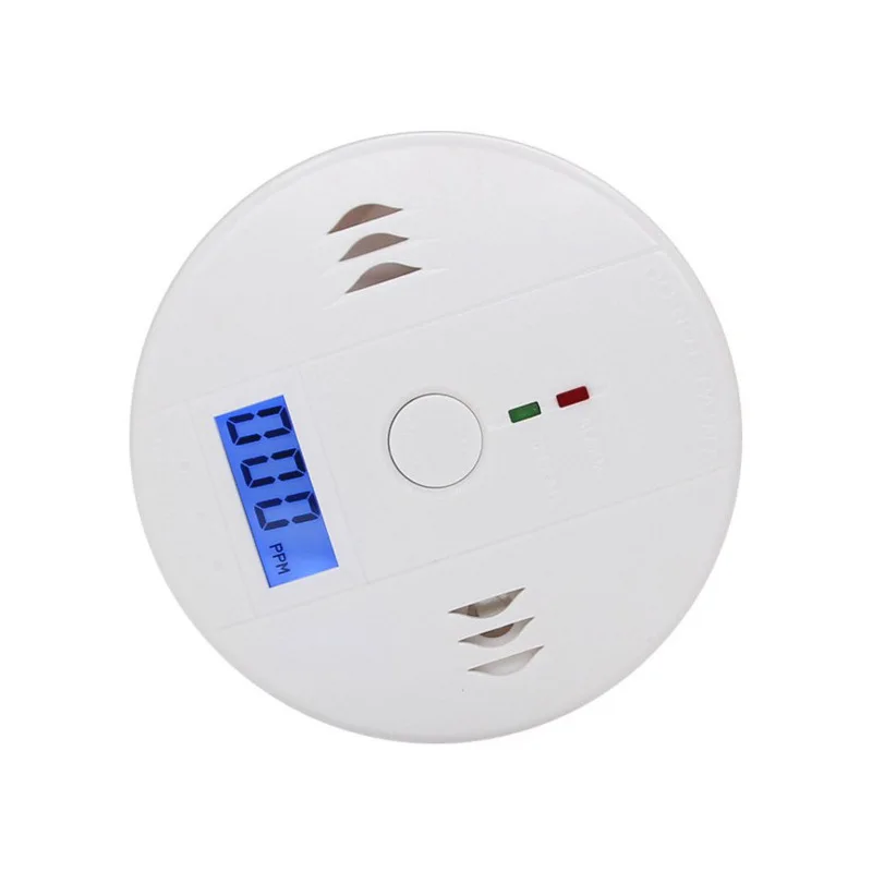 

Smart LCD CO Sensor Work Alone Built In 85dB Siren Sound Independent Carbon Monoxide Poisoning Warning Alarm Detector