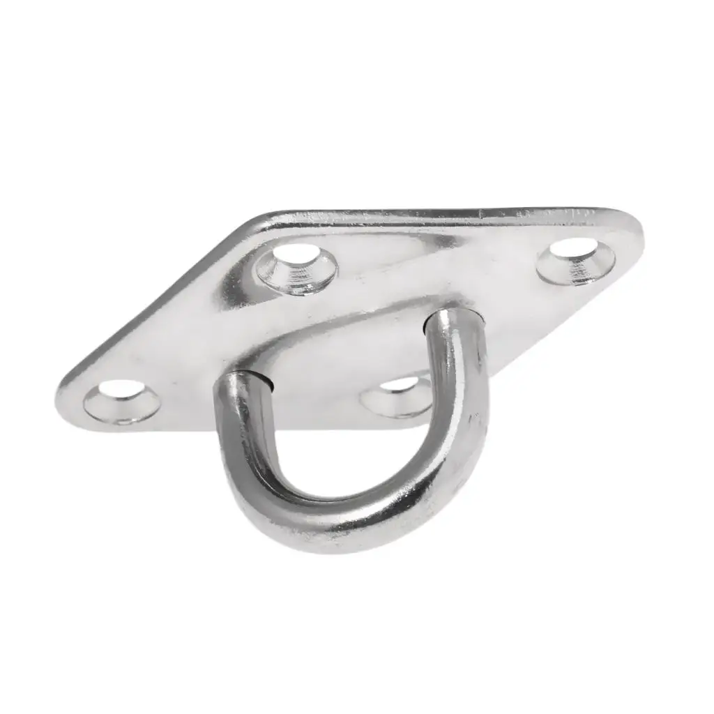 

2pcs Pad Eyes - Heavy Duty Eye Stainless Steel Marine 5mm