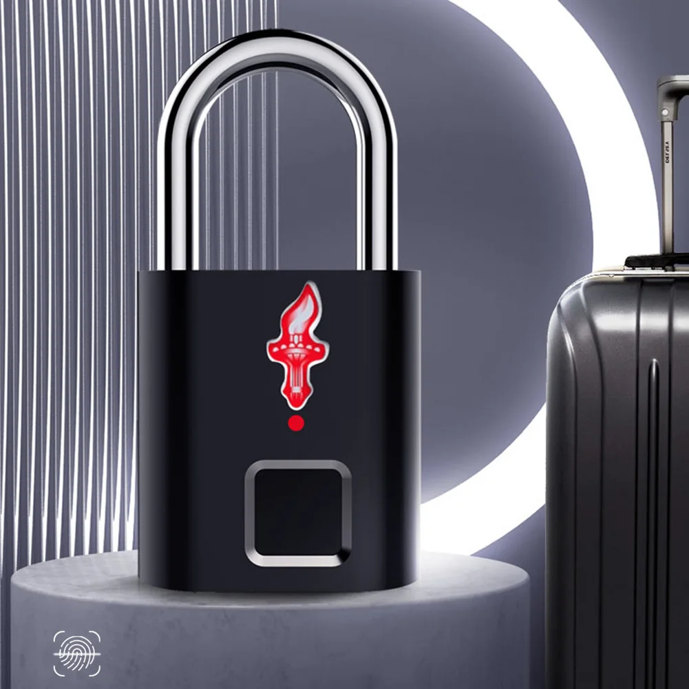 

Замок БЕСКЛЮЧЕВОЙ с быстрой идентификацией и отпечатком пальца, USB-зарядка для шкафчиков, ящиков, тренажерного зала, офиса, защита от кражи, ...