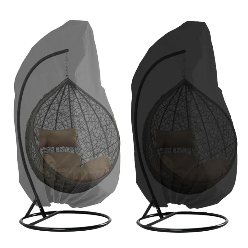 

Outdoor Waterproof Hanging Egg Chair Cover Patio Garden Courtyard Rattan Wicker Swing Furniture UV Resistant Dustproof Protector