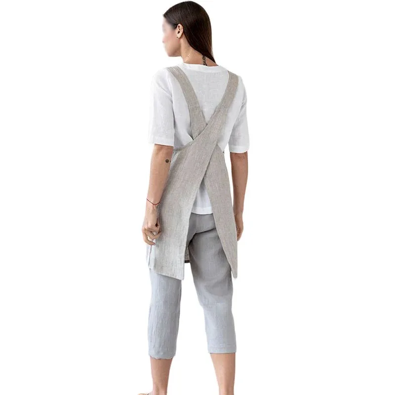 

Apron Dress Simple Style Baking Accessories Barista Florist Gardening Milk Tea Shop Custom Work Clothes Home Kitchen Cooking