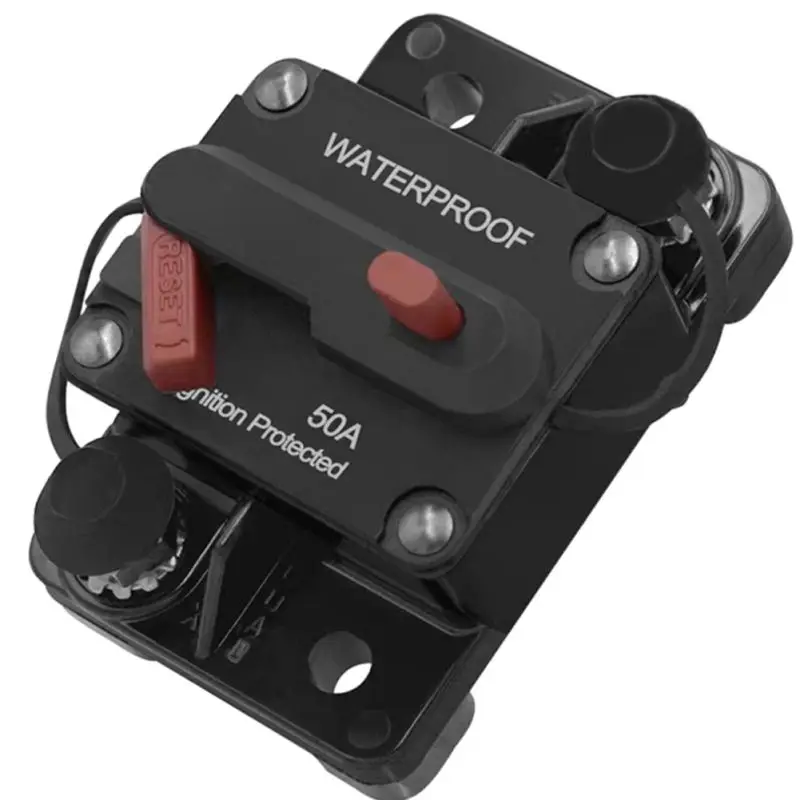 Водонепроницаемый автоматический выключатель с ручным защитой отверждения 12–48