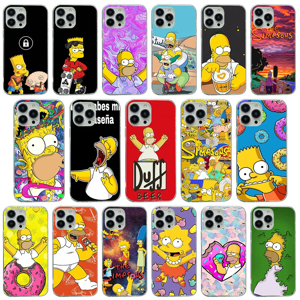 RK-62 силиконовые Simpsons для Tecno POP Spark Go 4 5 5P 6 7 7T 7P 8 8C 8P AIR GO LTE Pro