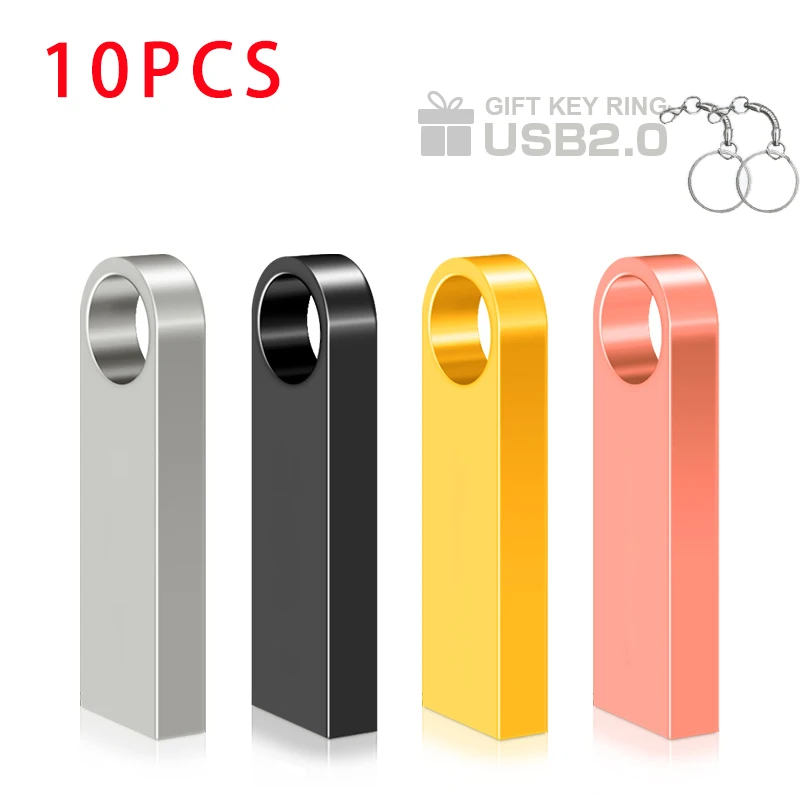 

Высокоскоростной USB флеш-накопитель, металлический флеш-накопитель, 16 ГБ, 32 ГБ, 64 ГБ, 128 ГБ, флеш-накопители, водонепроницаемый USB-накопитель 2,0...
