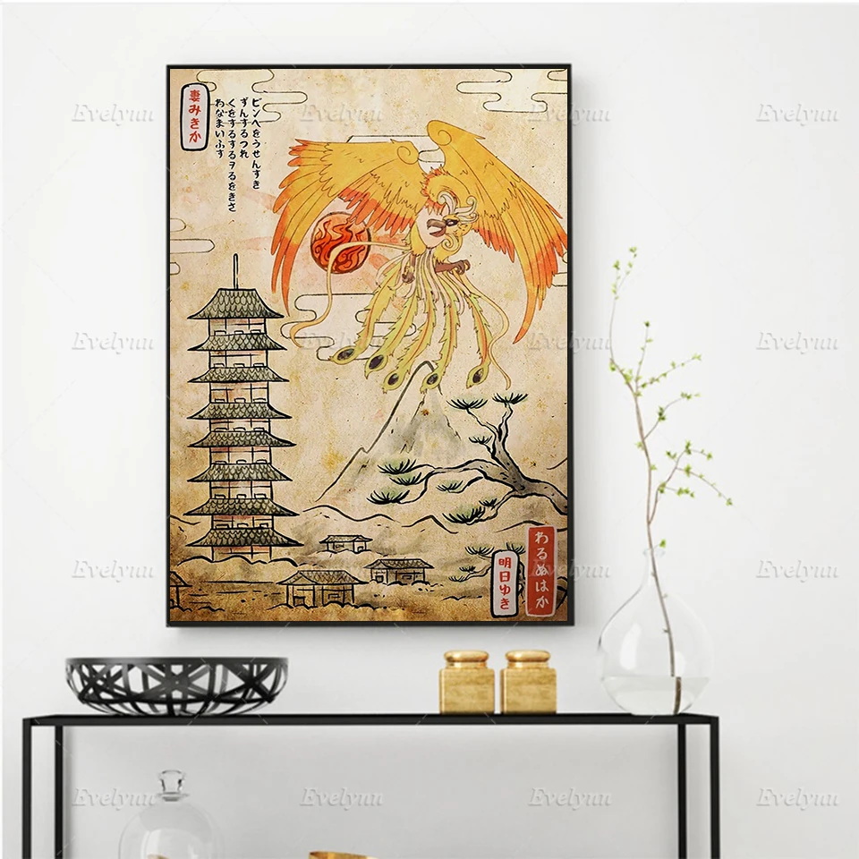

Legendary Battle Japan Anime Pokemon Vintage poster Nordic Modern Home Decor Prints Pictures Wall Art Canvas Painting Gift