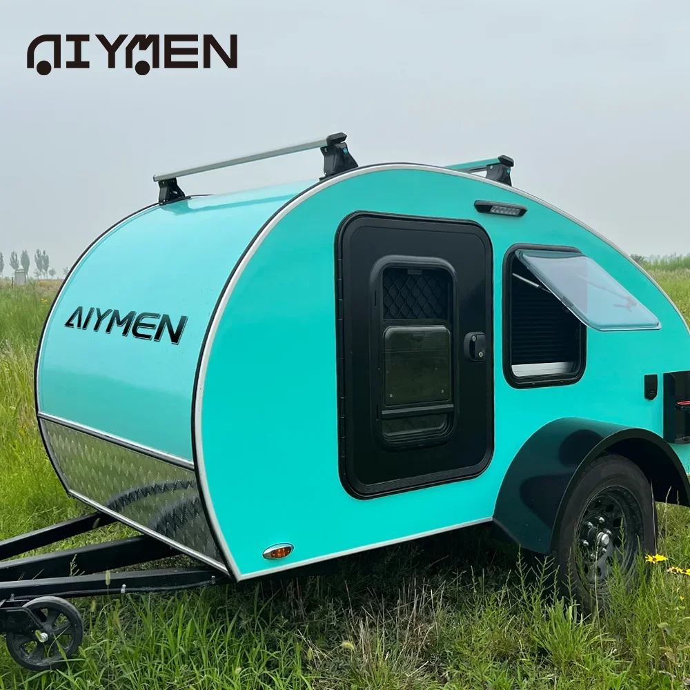 AIYMEN стекловолоконный экспедиционный алюминиевый прицеп для отдыха путешествия