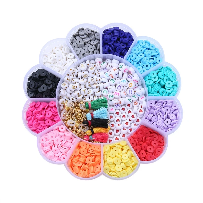 

Environmentally Friendly and Non Toxic Jewelry Making Beads Sharpless Durable Strong 12 Grids