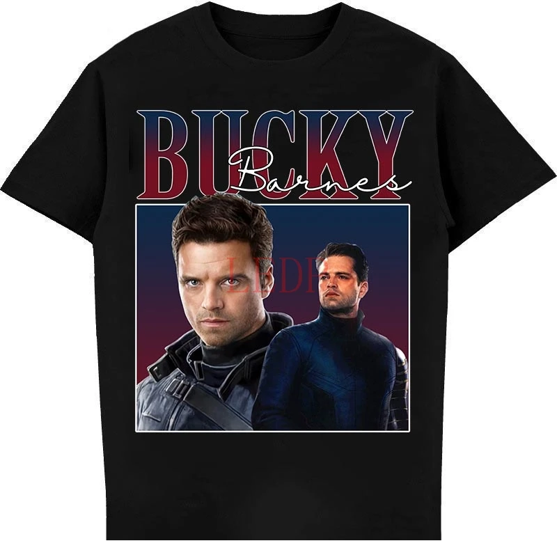 

Классическая Ретро футболка Bucky Barnes