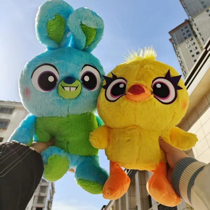 35 см Disney Ducky Bunny Анимация Фильм История игрушек 4 Мультяшная плюшевая кукла