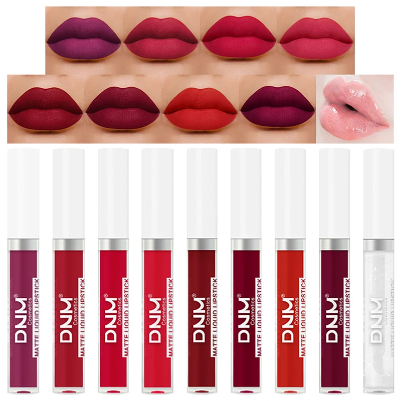 

Women Velvet Matte Lipstick Waterproof Long Lasting Lip Gloss Tint Colorful Sexy Red Lip Glaze Natural Makeup Lip Beauty