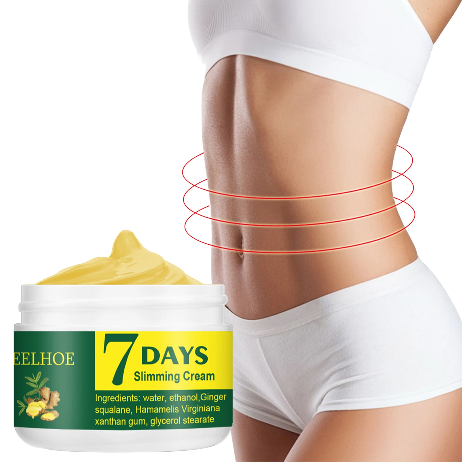 

Имбирный крем для похудения, антицеллюлитный крем для коррекции фигуры, имбирный крем, сжигающий жир крем для тела, гель для снижения веса и ...