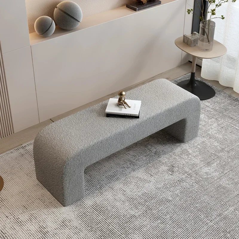 Гламурная бархатная скамейка для обуви элегантная роскошная удобная гостиной