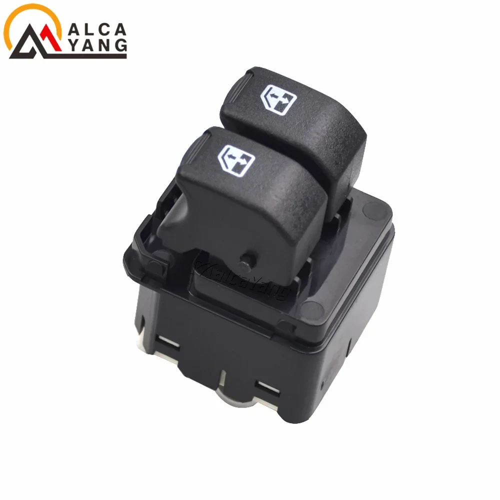 Кнопка выключателя стеклоподъемника 621W0475 0 Черная пластиковая для CHEVROLET AVEO KALOS
