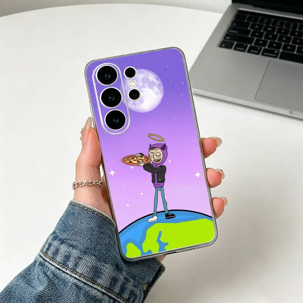 Фото Чехол для телефона Tha Supreme-e Rapper-r T-Thasup для Samsung S25, Ultra, S24, S21, S22, S23, S30, S20, Plus, FE, Lite, прозрачный №3