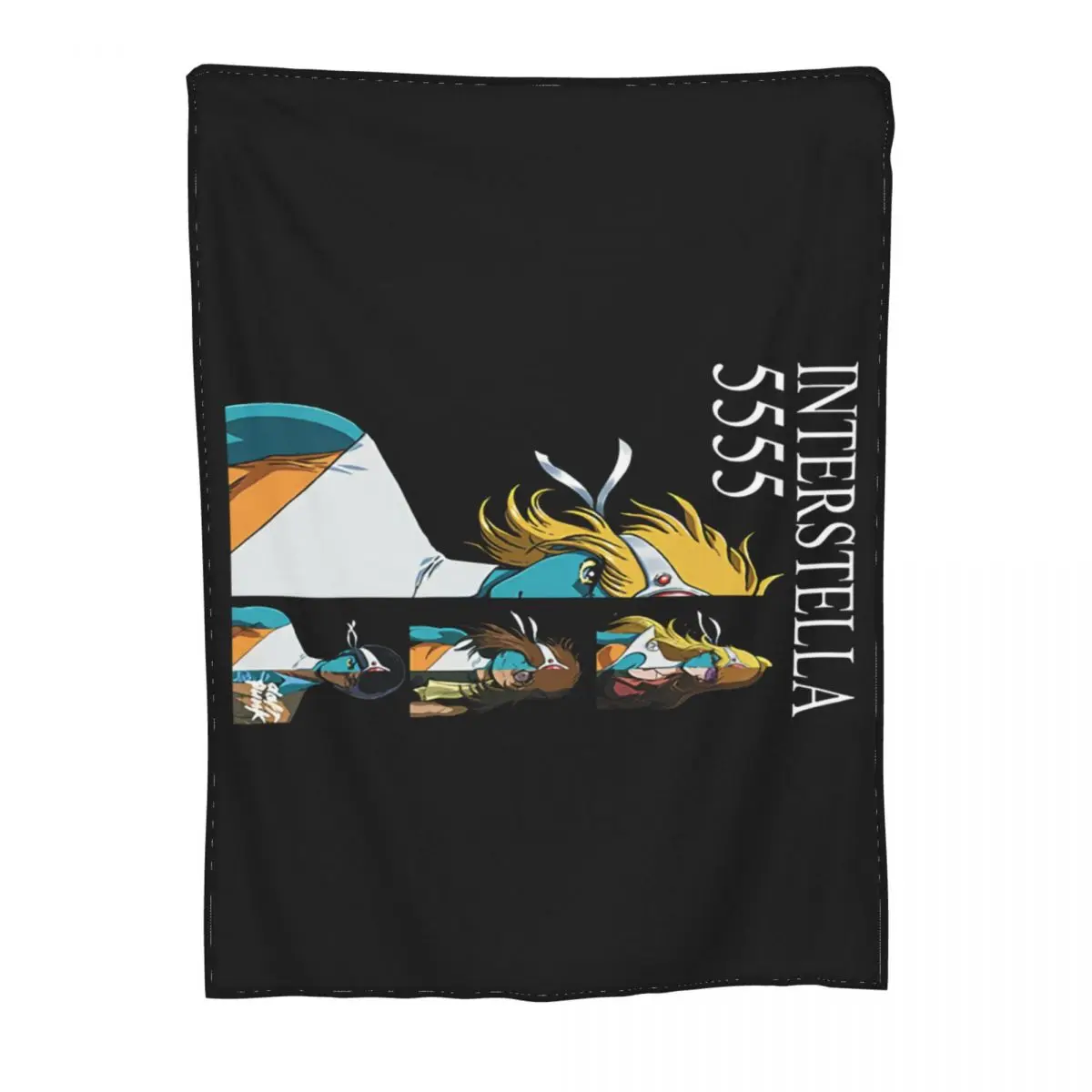 Плакат фильма Interstella 5555 V6 Daft Punk Dtg Swea Black Xs3Xl для женщин и мужчин