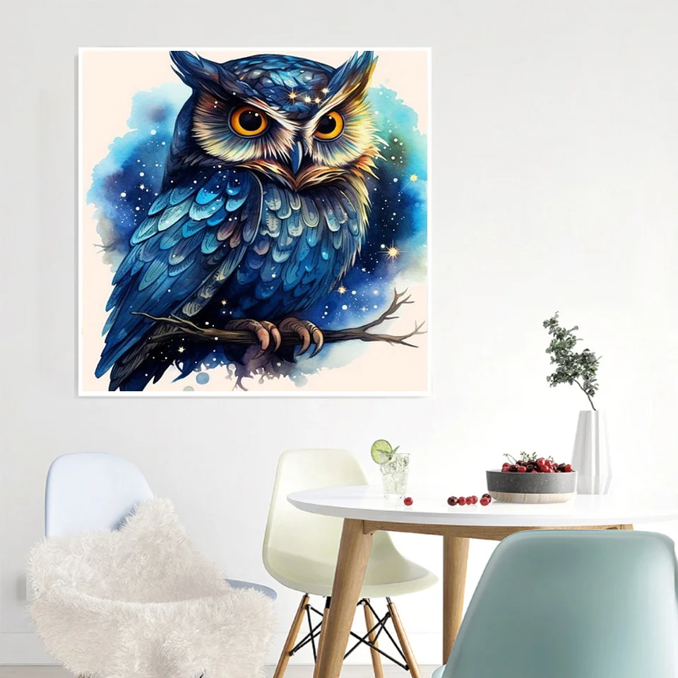 AZQSD Набор Алмазной Живописи 30x30 См Полный Круглый Квадратный Бриллиант Тигр Панда