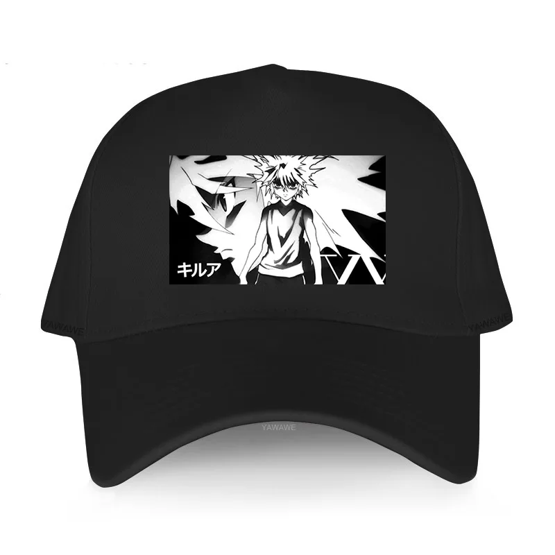 

Men's Fashion cotton Hat Breathable summer Cap Killua Zoldyck Hunter X Hunter Unisex baseball caps comfortable outdoor hat