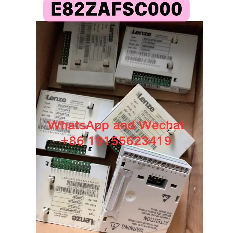 Совершенно новый оригинальный б/у E82ZAFSC000 Luntz модуль платы ввода-вывода инвертора