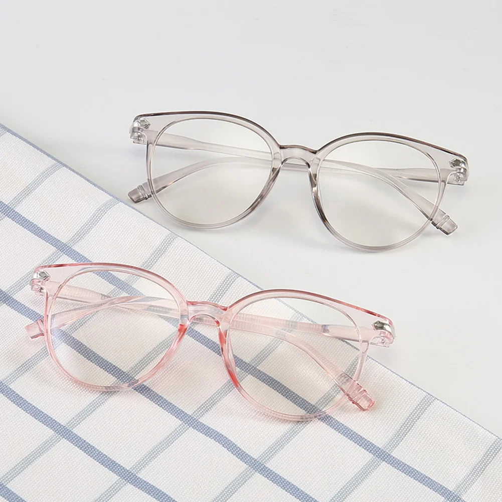 

2022 Transparent Frame Computer Screen Glass Women Men Anti Blue Light Square Eyewear Blocking Glasses UV Relax Optical Eyeglass