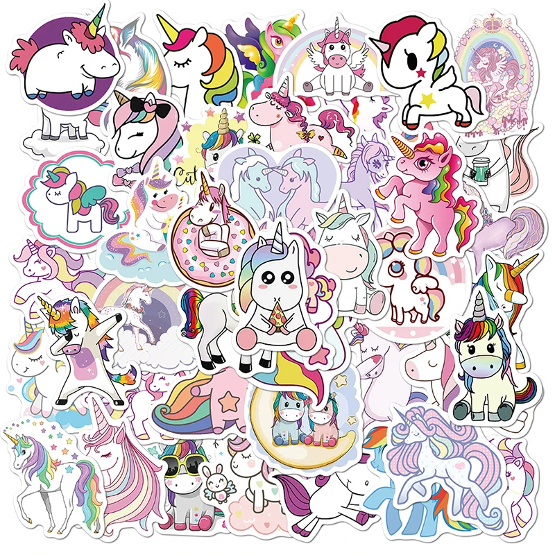 

10/30/50PCS Kawaii Animal Sketchbook Sticker Aesthetic PVC Korean Stationery Children's Decoraction Scrapbooking School Supplies