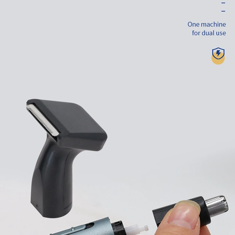 Электрический триммер SONAX PRO 2 в 1 для удаления волос носу бритва с зарядкой от USB