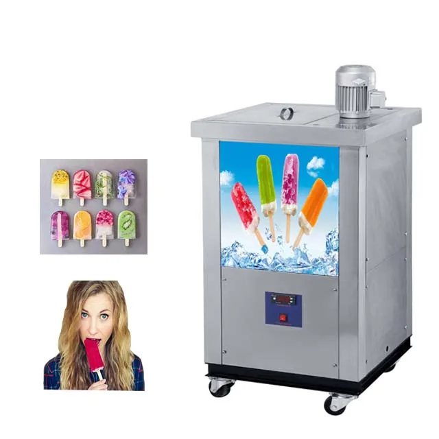 

(CE) Stick Popsicle Machine Ice Pop Ice Lolly Making Machine Ice Cream Lolly Maker 3000 Per Day For Sale With Mould
