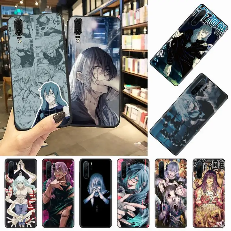 

Mahito jjk Jujutsu kaisen anime Phone Case For Huawei honor Mate 10 20 30 40 i 9 8 pro x Lite P smart 2019 Y5 2018 nova 5t