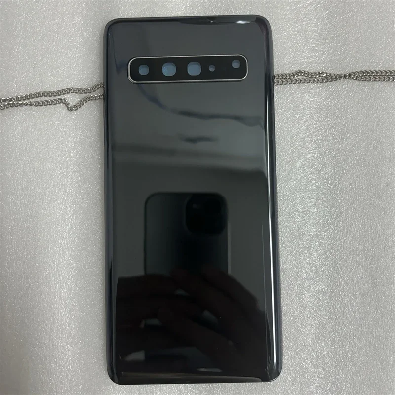 Для Samsung S10 5G G977 G977U G977F 3D аккумуляторная задняя крышка стеклянная панель дверь