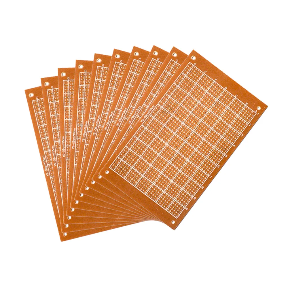 

New arrivals 10pcs Prototype Paper Copper PCB Universal Experiment Matrix Circuit Board 9cm*15cm
