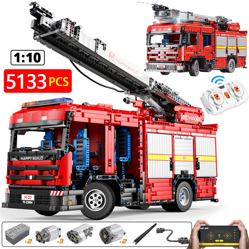 

5133pcs City Remote Control Engineering Car Building Block APP Programing RC Water Truck Technical Vehicle Bricks Toys For Kids