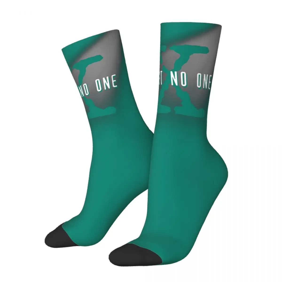 

Hip Hop Retro Trust No One Crazy Men's Socks Unisex the X Files Street Style Pattern Printed Funny Novelty Happy Crew Sock