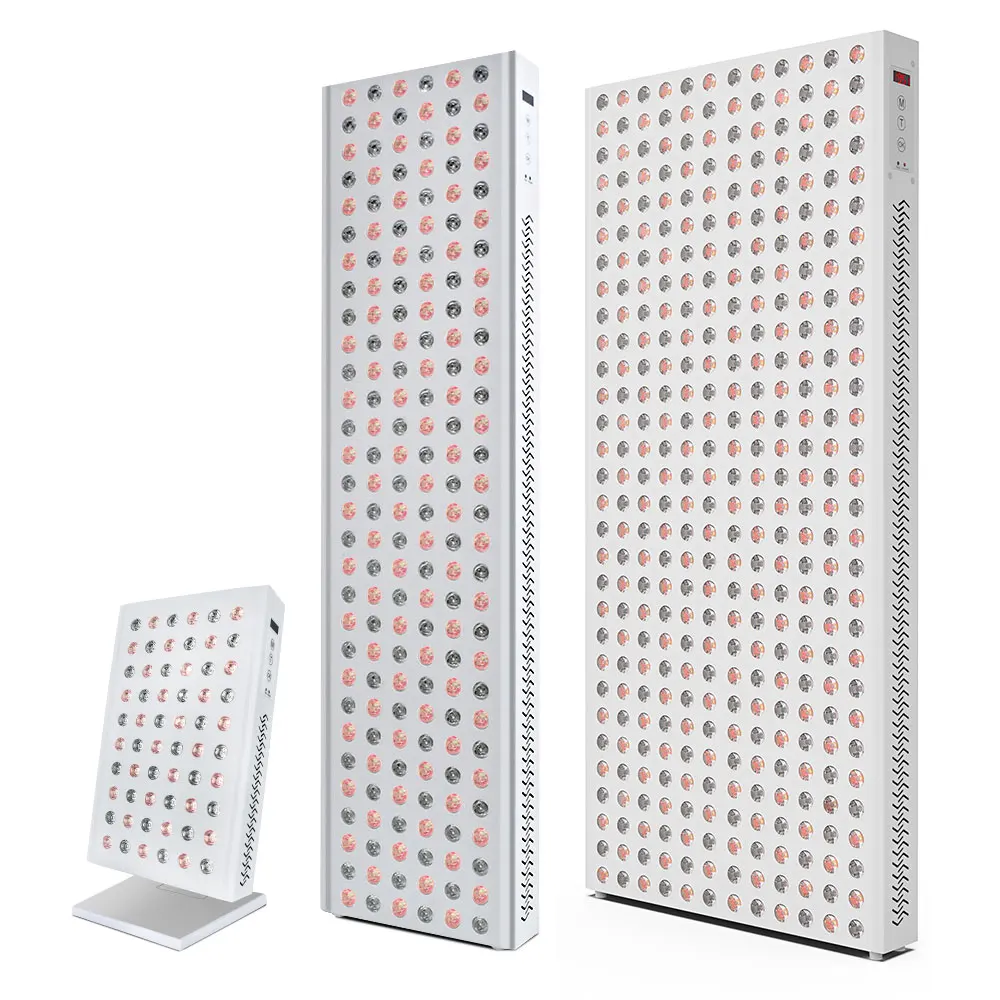 

SGROW No Flicker Smart Control 660nm 850nm 300w 900w 1800w Red Infrared LED Therapy Light Red Light Therapy Panel