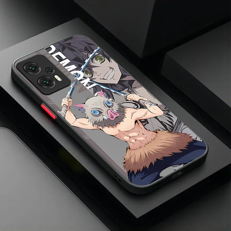 Чехол с изображением аниме Убийца демонов для Xiaomi 13T 12T 11T 10T 13 12 11 Lite 5G NE POCO X6 M6 Pro 4G X3