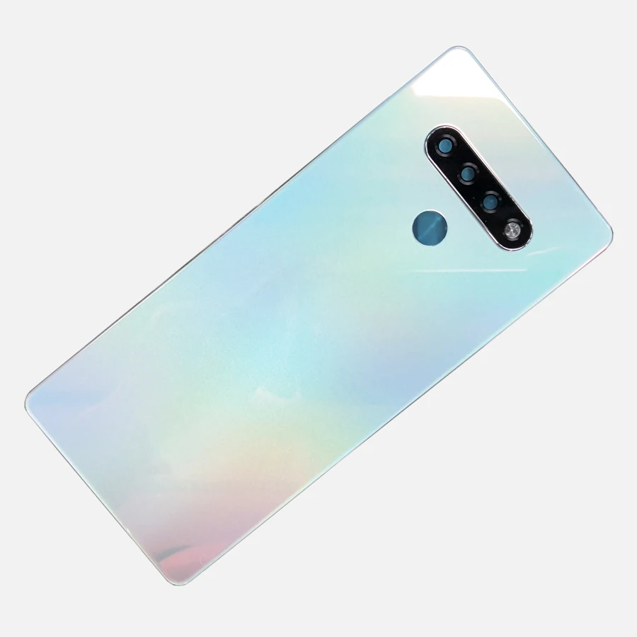 Задняя стеклянная крышка батарейного отсека для LG Stylo 6 / K71 Q730 LMQ730 замена корпуса
