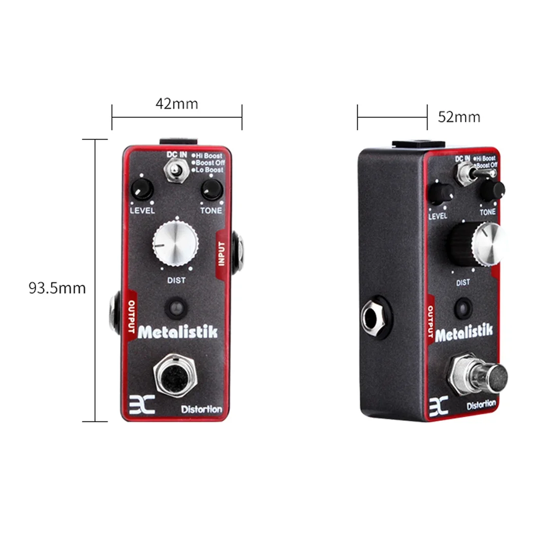 Педали для электрогитары ENO TC11 Metalistik с металлическим искажением 3 режима работы