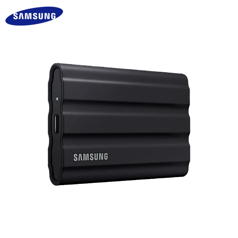 Портативный SSD-накопитель Samsung T7 экран на ТБ высокоскоростной внешний жесткий