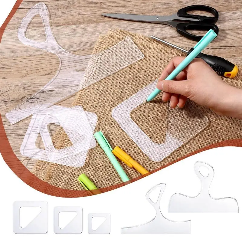 

Acrylic Cutting Board Template Handle Cutting Board Router Template Handle Cutting Board Router Templates Guide Tools 3 Styles