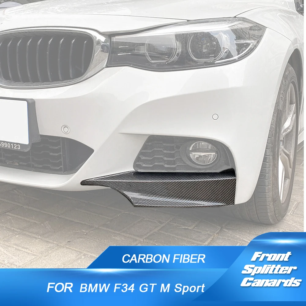 

Передний бампер, спойлер, разветвители, щитки, крылья для BMW 3 серии F34 GT M Sport 4-дверные 2014 - 2017 Canards, углеродное волокно/FRP