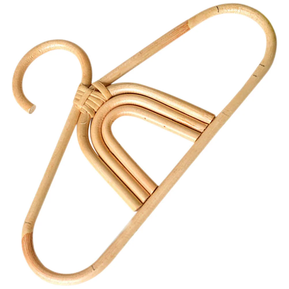 

Rattan Baby Hangers Accessories Multifunctional Hangers Rattan Kids Dress Baby Clothes Children Heavy Duty
