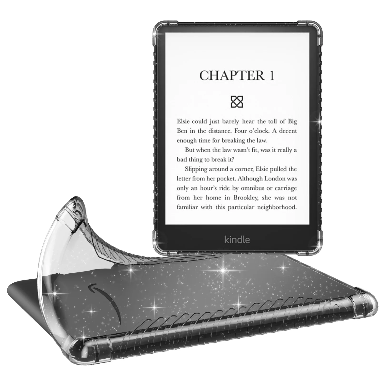 

Чехол для Kindle Paperwhite 11-го поколения 6,8 ультра прозрачный мягкий гибкий прозрачный чехол-бампер из ТПУ задняя крышка